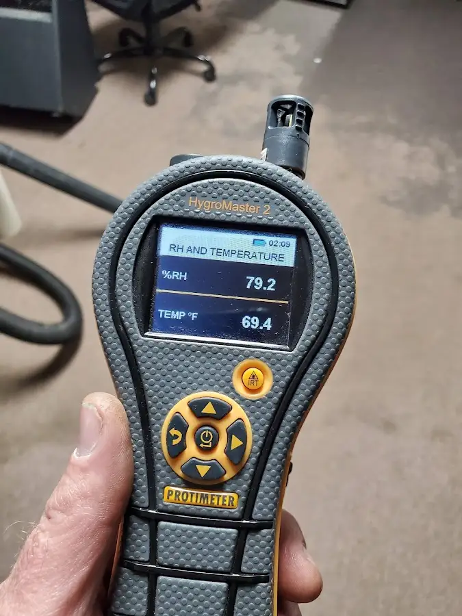 Moisture meter humidity assessment for Fire & Smoke Damage Restoration in Marlene Village
